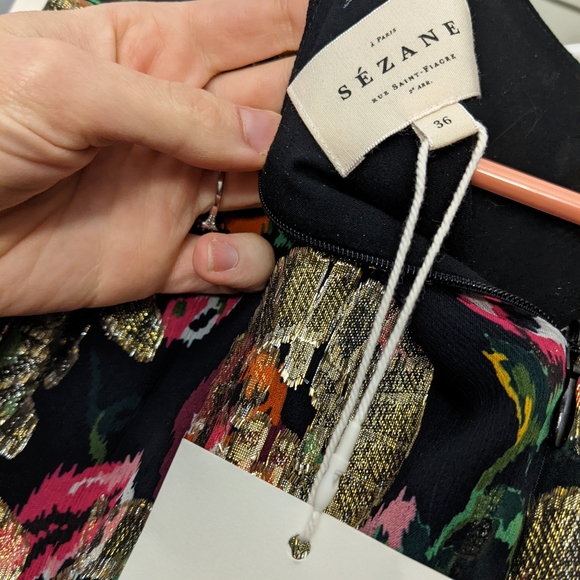 Sezane Sacha Dress size 36 - Picture 4 of 4